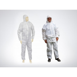 Chemischer Schutzanzug Kat III Typ 5/6, Typ 5B/6B, Farbe Weiss