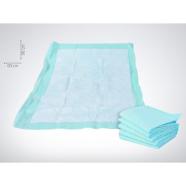 Unterlage für Liegen, rasche und vollständige Feuchtigkeitsaufnahme