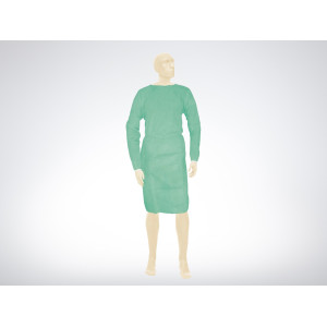 Schutzmantel aus PP-Vlies, Grün, 140 x 140 cm, 35g/m², Inhalt: 10 Stück