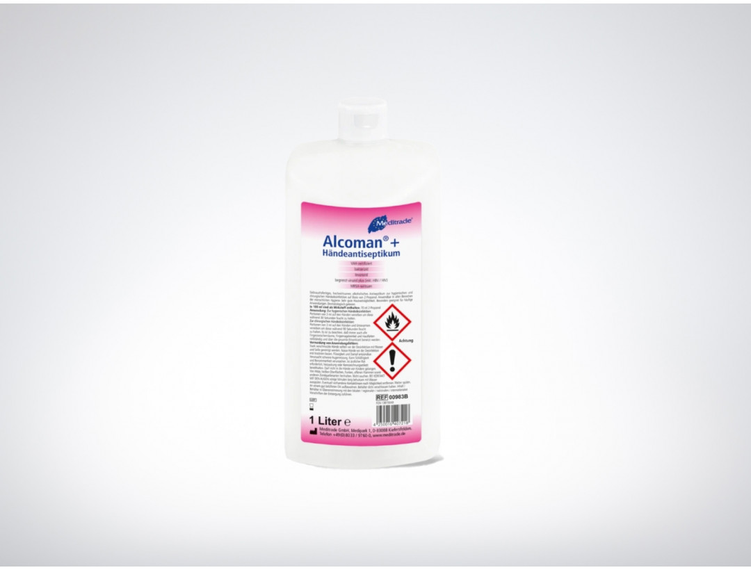 Alcoman+® Händedesinfektion, 1 L