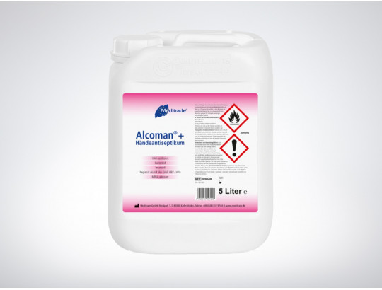 Alcoman+® Händedesinfektion, 5 L