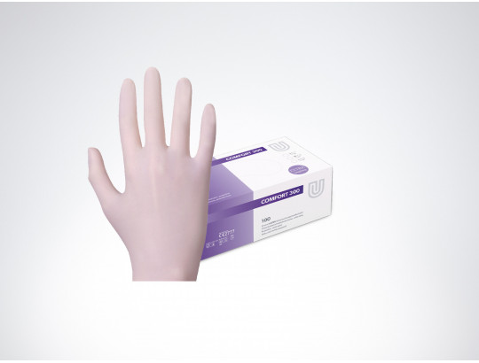 OP-Handschuhe, Latex, puderfrei, Natur 30 cm , Größe S-L, 100 Stück