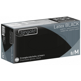Latex, puderfrei, Schwarz
