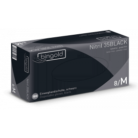 Nitril, puderfrei, Schwarz