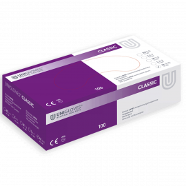 Latex, vorgepudert, Natur Weiß