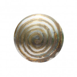 Design-Urne: Jade Design Blattsilber oxidiert