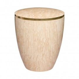 Premium Vogelaugenahorn mit Dekorring Gold 9mm