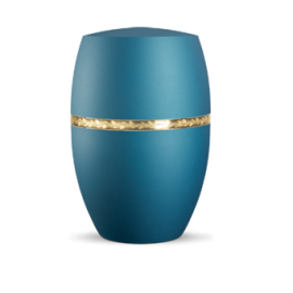 Infinity Livorno, velvet Arctic Türkis, gebürstetes Golddekor Ast Infinity Livorno, velvet Arctic Türkis, gebürstetes Golddekor Ast