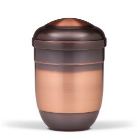 Kupferurne, Alt-Kupfer, Glatt galvanisch