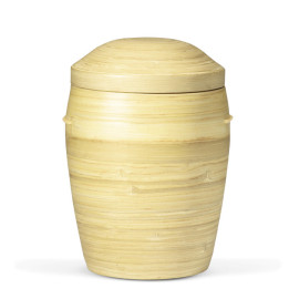 Bambusurne, Natur 100% nachwachsender Rohstoff