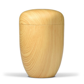 Naturstoffurne, Eiche Hell Folienbeschichtung