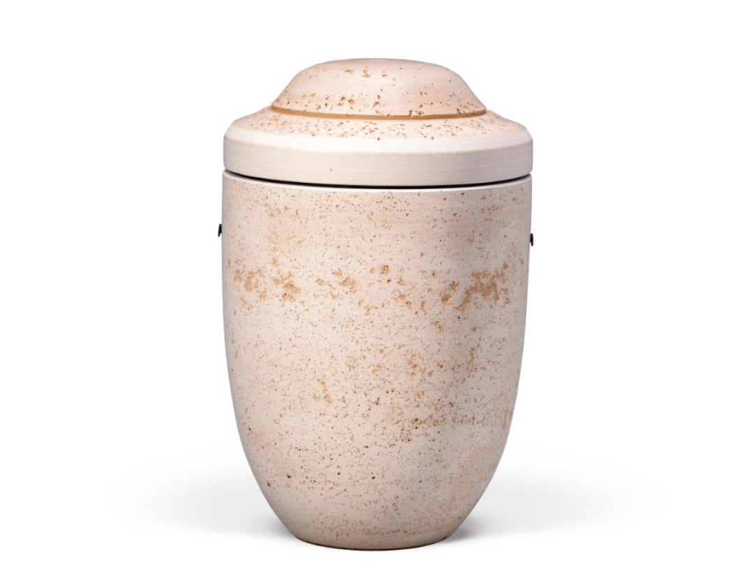 Dujura-Urne aus Kalzium, Steinoptik, Terracotta