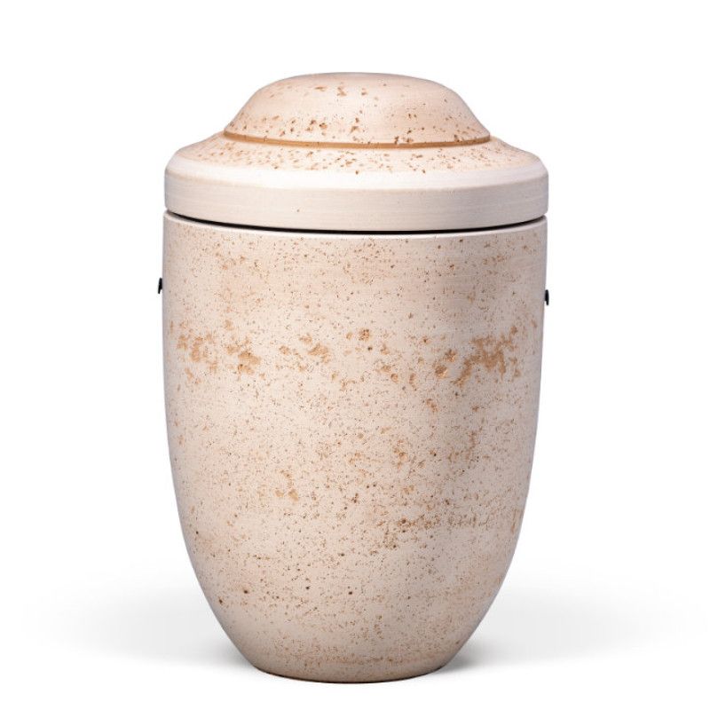 Dujura-Urne aus Kalzium, Steinoptik, Terracotta