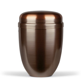 Kupferurne, Dunkel, Glatt