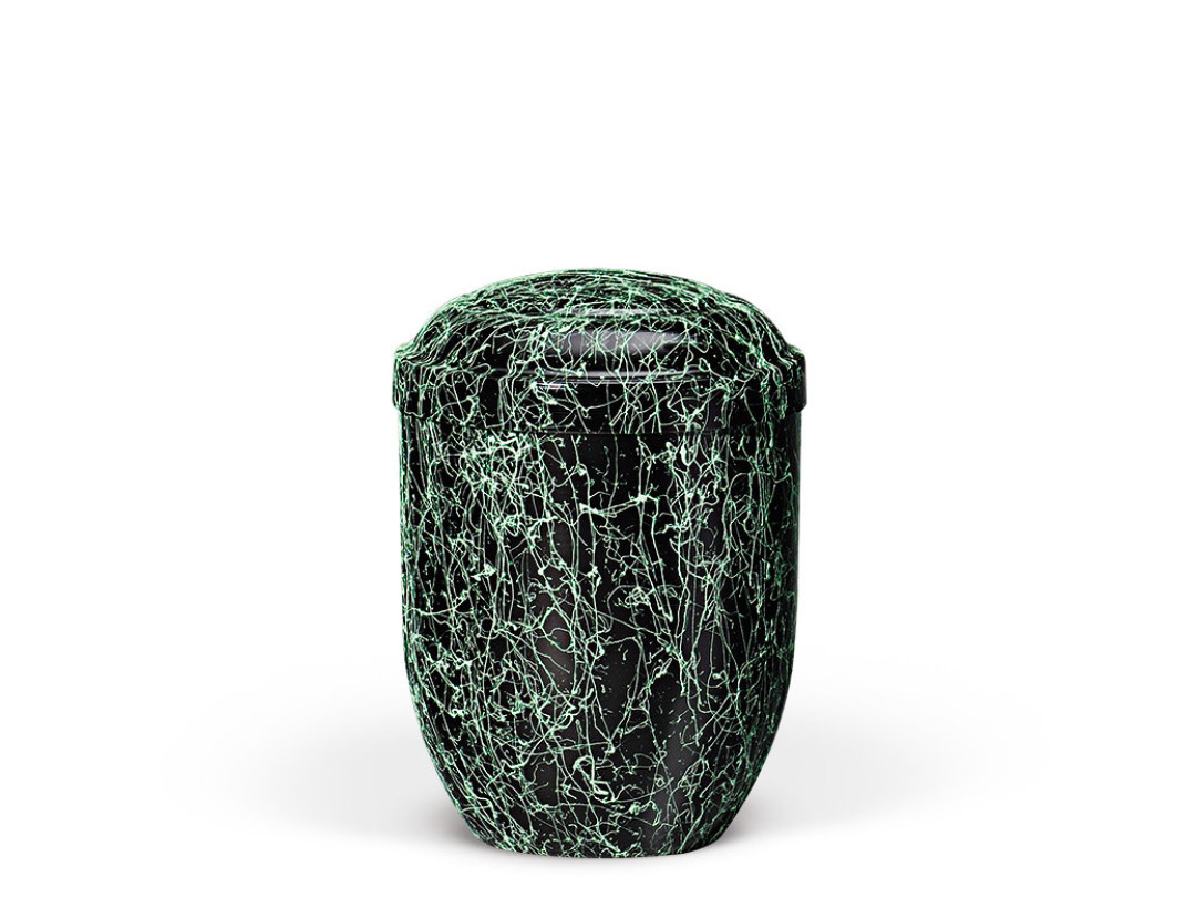 Kupfer (0,25 l.), Grün patiniert Gedenkurne