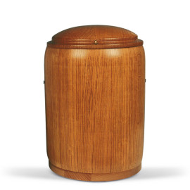 Holzurne Rund Eiche Rustikal