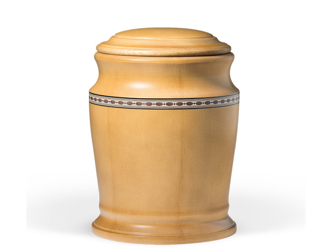 Kiefer, Honigfarbig gebeizt Zierband Intarsien