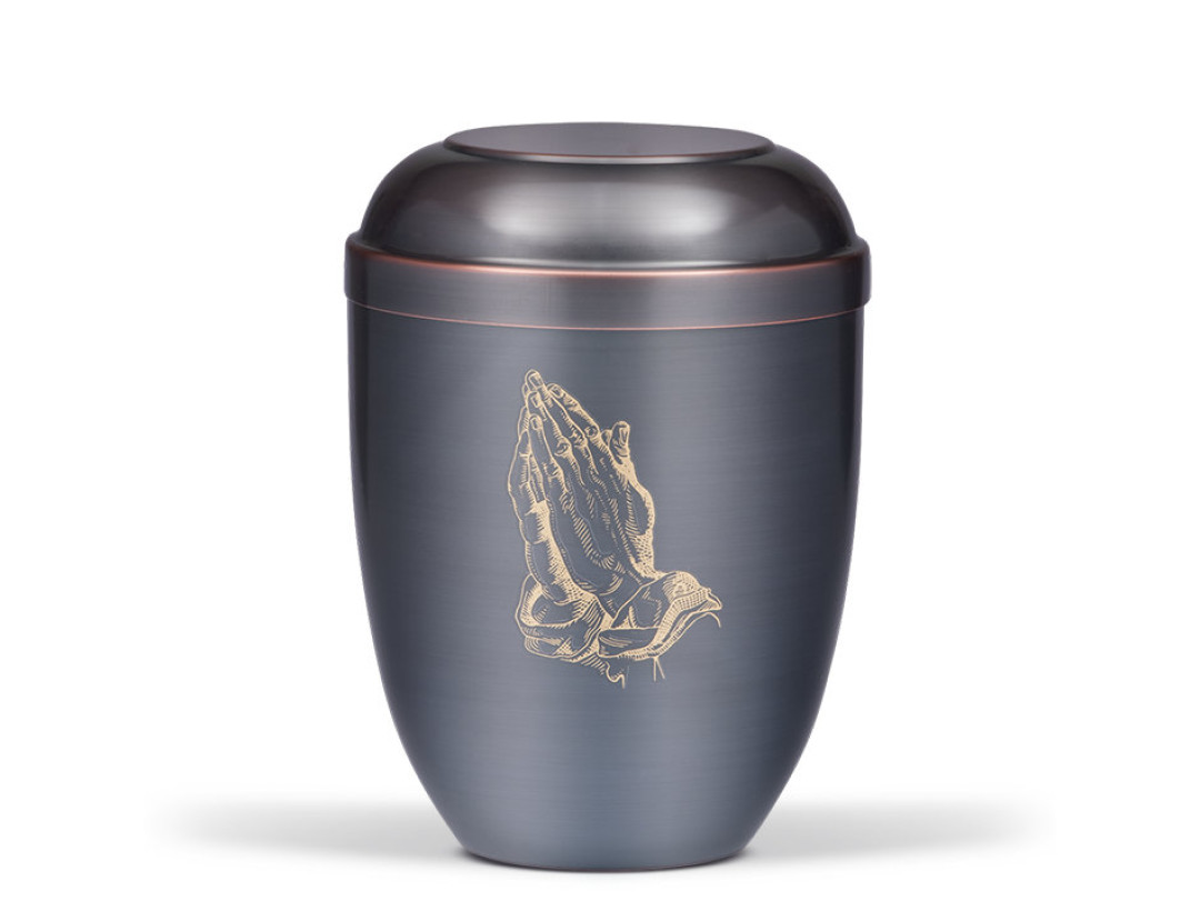 Urne-CUPATAN, Betende Hand