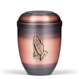 Urne-CUPATAN, Messing Betende Hand