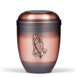 Urne-CUPATAN, Kupfer Betende Hand