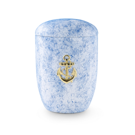 Seeurne, Tonolith-Anhydrit, weiß/blau, MS-Anker Seeurne, Tonolith-Anhydrit, weiß/blau, MS-Anker