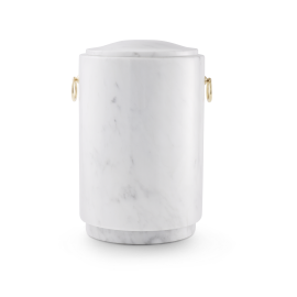 Marmor weiß, aus Blöcken gedreht Marmor weiß, aus Blöcken gedreht