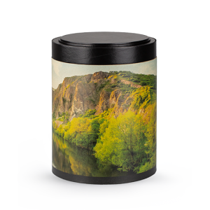 Edition Riverlight, Samton schwarz, Rotenfels, Band aus Pflanzenfasern, Zellulose