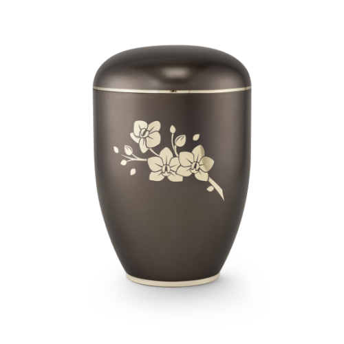 Edition Creatio, perlmutt chocolat, Orchidee, Fuß poliert