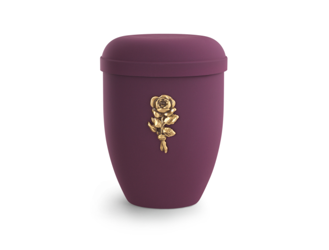 Edition Classic, Samtton burgund, Röschen, biol. abbaub. Edition Classic, Samtton burgund, Röschen, biol. abbaub.