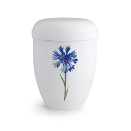 Edition Classic, weiß, Kornblume, biol. abbaub. Edition Classic, weiß, Kornblume, biol. abbaub.