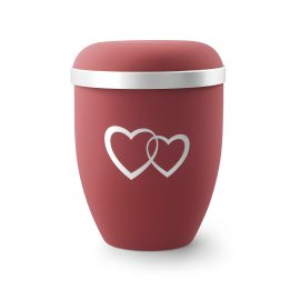 Edition Classic, Samton rubin, silberne Herzen, biol. abbaub. Edition Classic, Samton rubin, silberne Herzen, biol. abbaub.