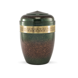 Stahl, bronze patiniert, Wechselkreuzmotiv