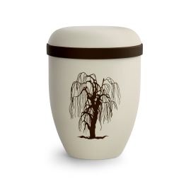 Edition Classic, creme, Trauerweide, biol. abbaub. Edition Classic, creme, Trauerweide, biol. abbaub.