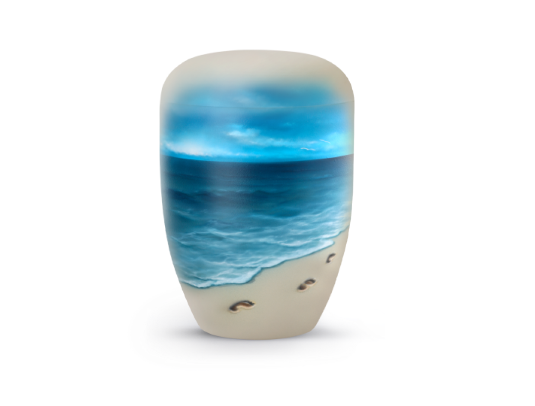 Edition Airbrush, Fußspuren im Sand, biol. abbaub. Edition Airbrush, Fußspuren im Sand, biol. abbaub.