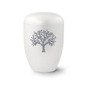 Edition Karat, perlmutt, Baum aus Kristallen graphite, biol. abbaub.