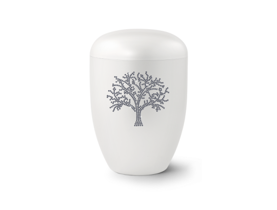 Edition Karat, perlmutt, Baum aus Kristallen graphite, biol. abbaub.