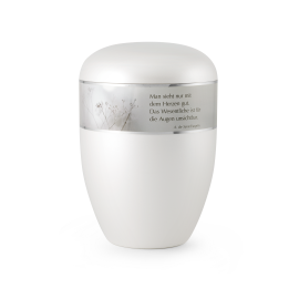 Edition Poesie BOK, perlmutt , Gräser, Man sieht nur mit dem Herzen...,  biol. abbaub.