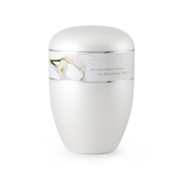 Edition Poesie BOK, perlmutt , Calla, Ein besonderes Leben…,  biol. abbaub. Edition Poesie BOK, perlmutt , Calla, Ein besonderes Leben…,  biol. abbaub.