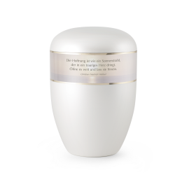 Edition Poesie BOK, perlmutt , Sonnenuntergang, Die Hoffnung ist wie…,  biol. abbaub.