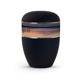 Edition Memorius, Samtton Tiefschwarz, Uferdämmerung, biol. abbaub.