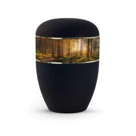 Edition Memorius, Samtton Tiefschwarz, Lichtwald, biol. abbaub. Edition Memorius, Samtton Tiefschwarz, Lichtwald, biol. abbaub.