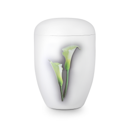 Edition Fleur, Klavierlack weiß, Calla, biol. abbaub.