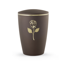 Edition Melina, Samtton Cafe, Rose/Goldband matt/glänzend, biol. abbaub. Edition Melina, Samtton Cafe, Rose/Goldband matt/glänzend, biol. abbaub.