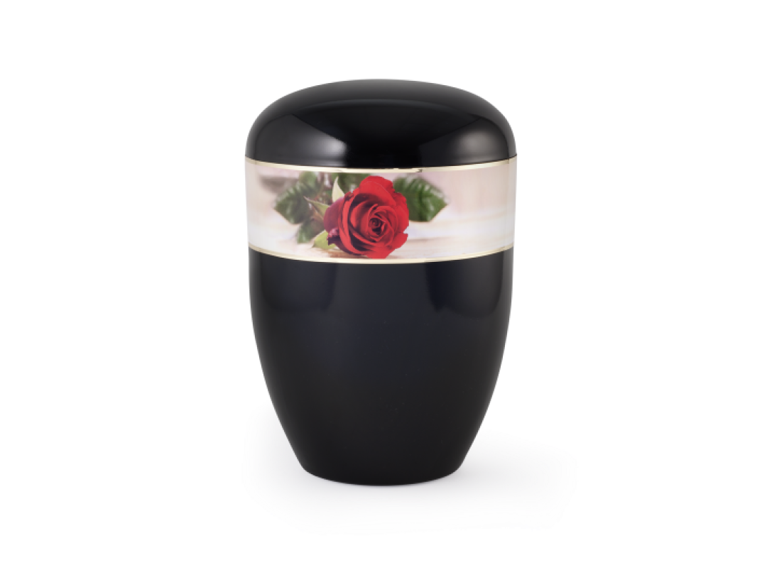 Edition 1, Klavierlack schwarz, Rose, biol. abbaub Edition 1, Klavierlack schwarz, Rose, biol. abbaub