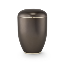 Edition Creatio, perlmutt chocolat, Fuß poliert, biol. abbaub. Edition Creatio, perlmutt chocolat, Fuß poliert, biol. abbaub.