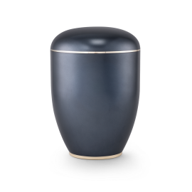 Edition Creatio, perlmutt mitternachtsblau, Fuß poliert, biol. abbaub. Edition Creatio, perlmutt mitternachtsblau, Fuß poliert, biol. abbaub.