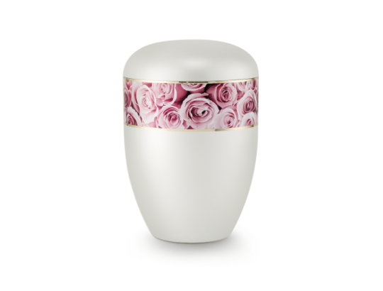 Edition 360°, perlmutt, rosa Rosen, biol. abbaub.