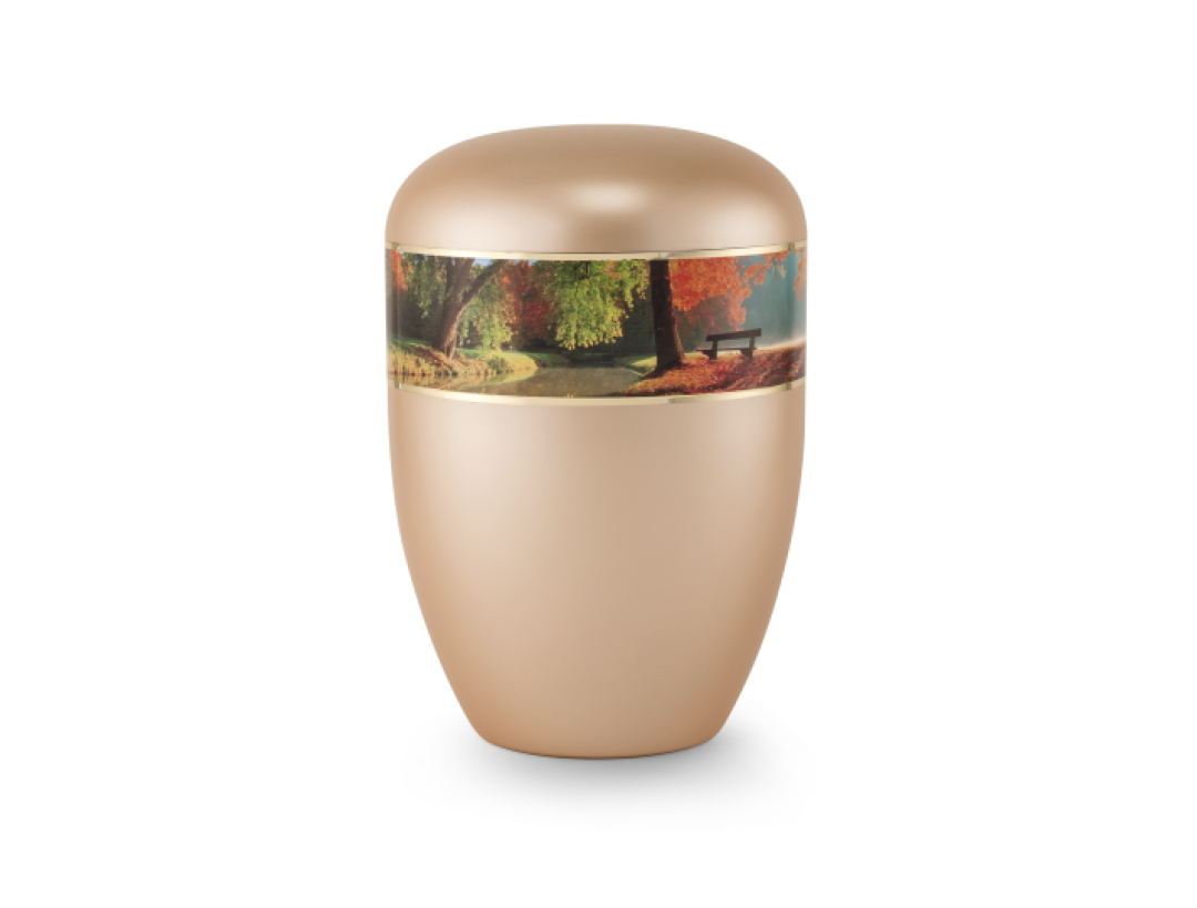 Edition 360°, perlmutt apricot, Bank am Fluss, biol. abbaub. Edition 360°, perlmutt apricot, Bank am Fluss, biol. abbaub.