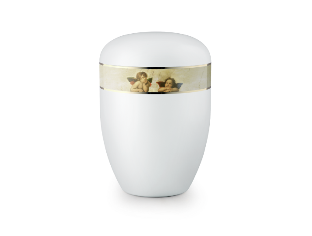 Edition 360°, weiß satiniert, Engel, biol. abbaub.