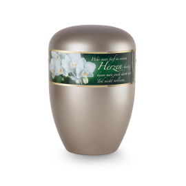 Edition Poesie, perlmutt fumé , Orchidee, Was man tief in seinem…,  biol. abbaub. Edition Poesie, perlmutt fumé , Orchidee, Was man tief in seinem…,  biol. abbaub.